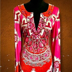 Hale Bob beaded Dress L